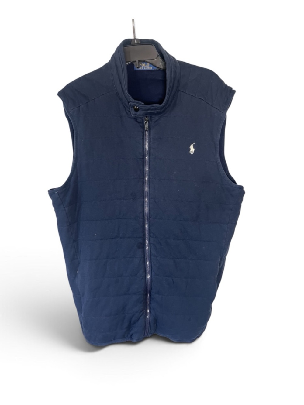 Polo by Ralph Lauren Navy Quilted Sleeveless Vest Sz XXL